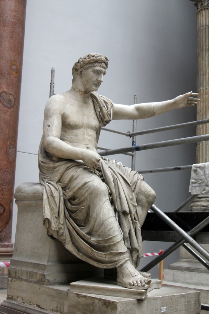 Statue of Emperor with Head of Trajan